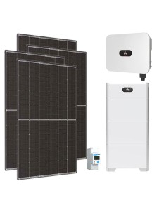 Single-phase photovoltaic kit 6300W 6kW LB0 inverter Huawei 15kWh LUNA2000 lithium battery