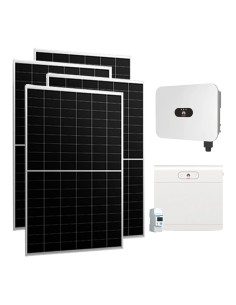 Single-phase photovoltaic kit 3255W 3kW LB0 inverter Huawei 7kWh LUNA2000 lithium battery