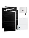Single-phase photovoltaic kit 4185W 4kW LB0 inverter Huawei 14kWh LUNA2000 lithium battery