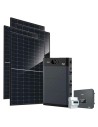 Three-phase photovoltaic kit 10120W 10kW Zucchetti inverter HV SMART 5K 15.36kWh lithium battery