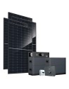 Three-phase photovoltaic kit 10120W 10kW Zucchetti inverter HV SMART 5K 20.48kWh lithium battery