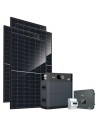 Three-phase photovoltaic kit 15640W 15kW Zucchetti inverter HV SMART 5K 10.24kWh lithium battery