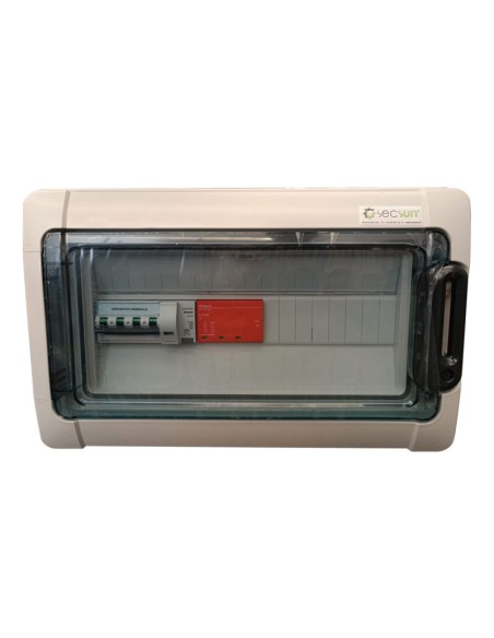 Three-phase electrical panel with 10kW interface - QAC-10kW