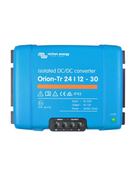 Orion-Tr DC-DC voltage converter Isolated 24/12-30A 360W Victron Energy - ORI241240110