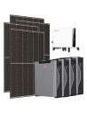 Three-phase photovoltaic kit 5460W 5kW inverter 21.48kWh Weco 5k3 XP lithium battery Solis