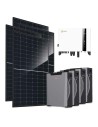 Three-phase photovoltaic kit 8280W 8kW Solis inverter Weco 5k3 XP 21.48kWh lithium battery