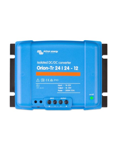 Convertitori CC-CC: vendita all'ingrosso Convertitore di tensione DC-DC Orion-Tr Isolato 24/24-12A 280W Victron Energy - ORI2...