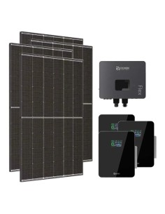 Monofase: vendita all'ingrosso Kit fotovoltaico monofase 6370W inverter 6kW IFL06 Renon Power batteria al litio 15.36kWh Xcel...