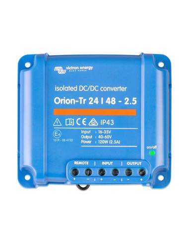 Convertitore di tensione DC-DC Orion-Tr Isolato 24/48-2.5A 120W Victron Energy - ORI244810110 | PuntoEnergia Italia