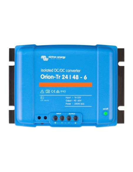 Convertitori CC-CC: vendita all'ingrosso Convertitore di tensione DC-DC Orion-Tr Isolato 24/48-6A 280W Victron Energy - ORI24...