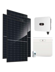 Monofase: vendita all'ingrosso Kit fotovoltaico monofase 3220W inverter 3kW LB0 Huawei batteria al litio 7kWh LUNA2000