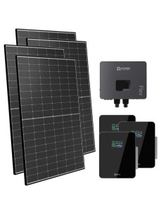 Single-phase photovoltaic kit 7200W 6kW IFL06 Renon Power inverter Xcellent 15.36kWh lithium battery