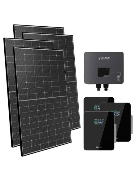 Single-phase photovoltaic kit 7200W 6kW IFL06 Renon Power inverter Xcellent 15.36kWh lithium battery