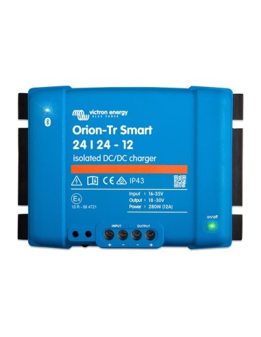 Caricabatterie: vendita all'ingrosso Caricabatterie DC-DC Orion-Tr Smart Isolato 24/24-12A Victron Energy - ORI242428120