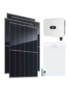 Monofase: vendita all'ingrosso Kit fotovoltaico monofase 6240W inverter 6kW LB0 Huawei batteria al litio 14kWh LUNA2000