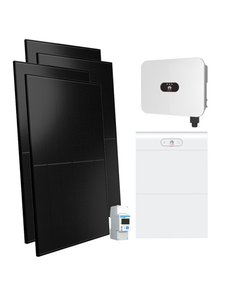 Single-phase photovoltaic kit 5000W 5kW LB0 inverter Huawei 14kWh LUNA2000 lithium battery