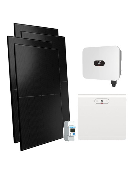 Single-phase photovoltaic kit 6000W 6kW LB0 inverter Huawei 7kWh LUNA2000 lithium battery