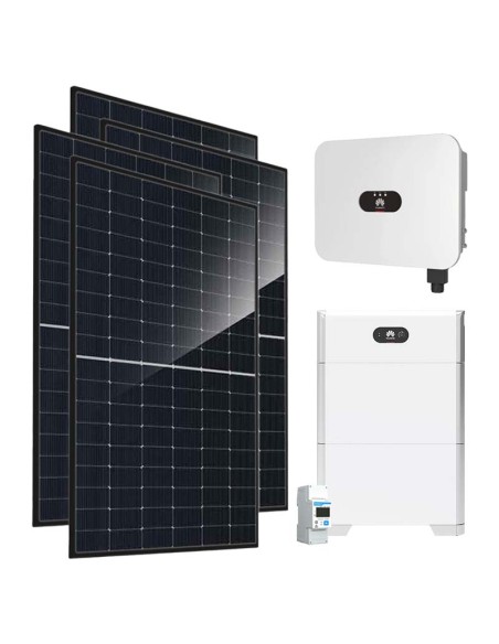 Single-phase photovoltaic kit 4600W 4.6kW LB0 inverter Huawei 10kWh LUNA2000 lithium battery