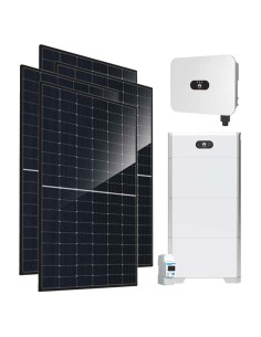 Monofase: vendita all'ingrosso Kit fotovoltaico monofase 5520W inverter 5kW LB0 Huawei batteria al litio 15kWh LUNA2000