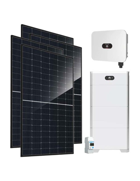 Single-phase photovoltaic kit 5520W 5kW LB0 inverter Huawei 15kWh LUNA2000 lithium battery