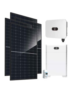 Single-phase photovoltaic kit 6440W 6kW LB0 inverter Huawei 10kWh LUNA2000 lithium battery
