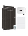 Single-phase photovoltaic kit 6120W 6kW LB0 inverter Huawei 14kWh LUNA2000 lithium battery