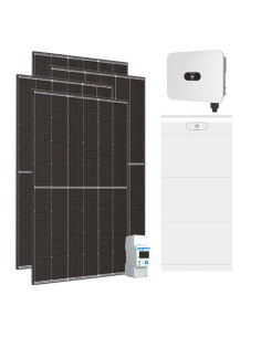 Single-phase photovoltaic kit 6120W 6kW LB0 inverter Huawei 21kWh LUNA2000 lithium battery