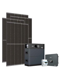 Trifase: vendita all'ingrosso Kit fotovoltaico trifase 10200W inverter 10kW Zucchetti batteria al litio 10.24kWh HV SMART 5K