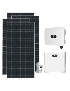 Single-phase photovoltaic kit 4680W 4kW inverter Huawei 5kWh LUNA2000 lithium battery