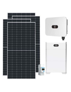 Single-phase photovoltaic kit 4680W 4kW inverter Huawei 10kWh LUNA2000 lithium battery