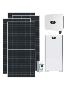 Single-phase photovoltaic kit 5265W 4.6kW inverter Huawei 15kWh LUNA2000 lithium battery