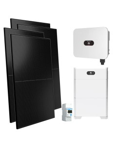 Single-phase photovoltaic kit 6000W 6kW inverter Huawei 10kWh LUNA2000 lithium battery