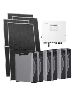 Trifase: vendita all'ingrosso Kit fotovoltaico trifase 21080W inverter 20kW Solis batteria al litio 32.22kWh Weco 5k3 XP