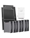 Trifase: vendita all'ingrosso Kit fotovoltaico trifase 52080W inverter 50kW Solis batteria al litio 37.59kWh Weco 5k3 XP