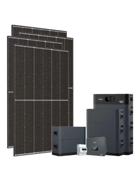 Kit fotovoltaico trifase 20020W inverter 20kW Zucchetti batteria al litio 40.96kWh HV SMART 5K