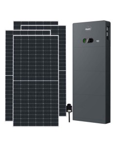 All-in-one three-phase 12870W photovoltaic kit 12kW inverter 25.60kWh storage Zucchetti