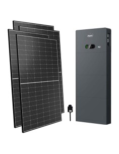All-in-one three-phase 12000W photovoltaic kit 12kW inverter 15.36kWh storage Zucchetti