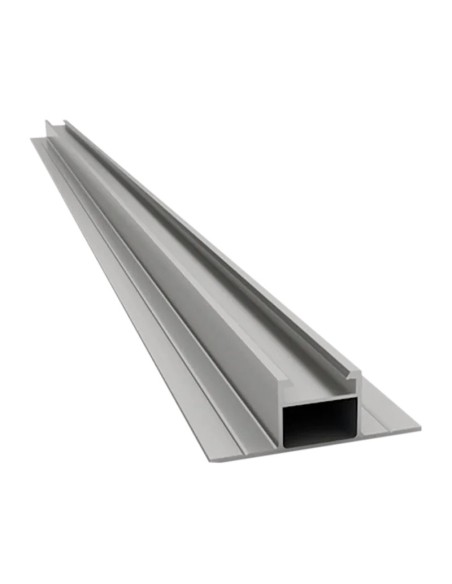 Contact Italia: vendita all'ingrosso Profilo in alluminio Contact flat slim 2.60mt fissaggio fotovoltaico - PRT2264-260
