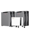 Sistema di accumulo trifase inverter 6kW Solis batteria al litio 21.48kWh Weco 5k3 XP