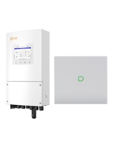 Sistema di accumulo monofase inverter 8kW Solis batteria al litio 10.24kWh Dyness Powerbox G2