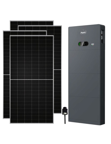 All-in-one three-phase 7080W photovoltaic kit 6kW inverter 15.36kWh storage Zucchetti