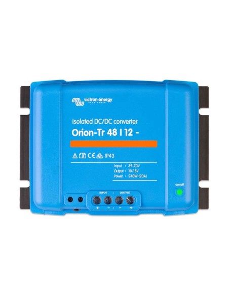 Convertitori CC-CC: vendita all'ingrosso Convertitore di tensione DC-DC Orion-Tr Isolato 48/12-30A Victron Energy - ORI481240110