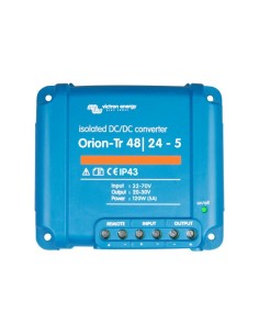 Convertitori CC-CC: vendita all'ingrosso Convertitore di tensione DC-DC Orion-Tr Isolato 48/24-5A Victron Energy - ORI482410110