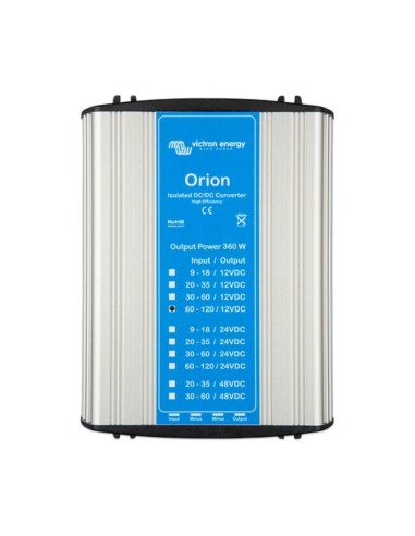 Convertitore di tensione DC-DC Orion Isolato 360W 110/12-30A Victron Energy - ORI110123610 | PuntoEnergia Italia