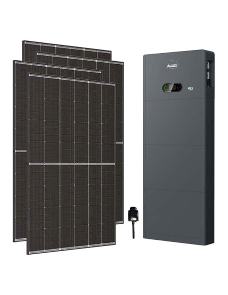 Trifase: vendita all'ingrosso Kit fotovoltaico All in one trifase 5850W inverter 5kW accumulo 5.12kWh Zucchetti