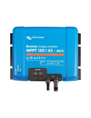 Regolatore di carica MPPT BlueSolar 150/45 150Voc 45A Victron Energy - SCC115045222 | PuntoEnergia Italia