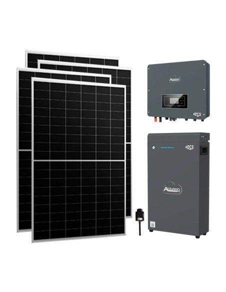 Single-phase photovoltaic kit 4650W 4.6kW inverter 5.1kWh storage LV ZSX5000 S Zucchetti