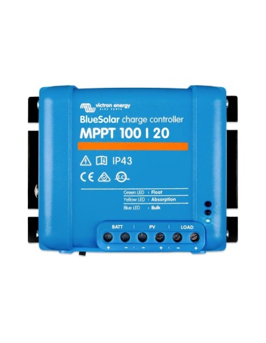 Regolatore di carica MPPT BlueSolar 100/20 100Voc 20A Victron Energy - SCC110020170R | PuntoEnergia Italia