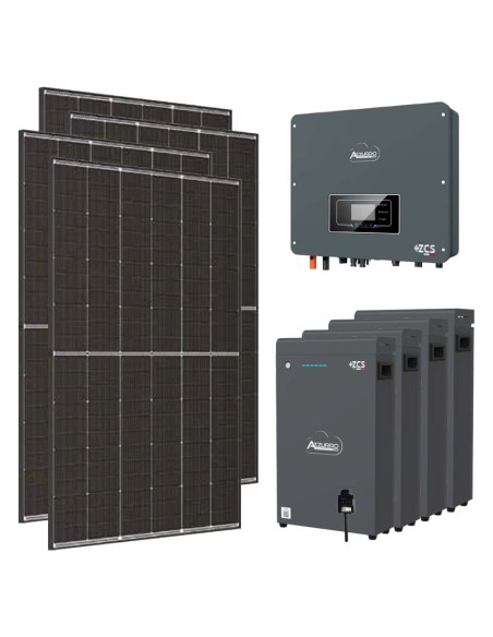 Monofase: vendita all'ingrosso Kit fotovoltaico monofase 5050W inverter 5kW accumulo 20.4kWh LV ZSX5000 S Zucchetti