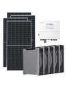 Trifase: vendita all'ingrosso Kit fotovoltaico trifase 12870W inverter 12kW batteria al litio 26.85kWh Weco 5k3 XP Solis